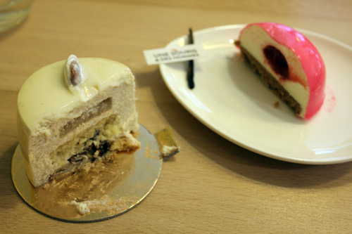 inside cakes