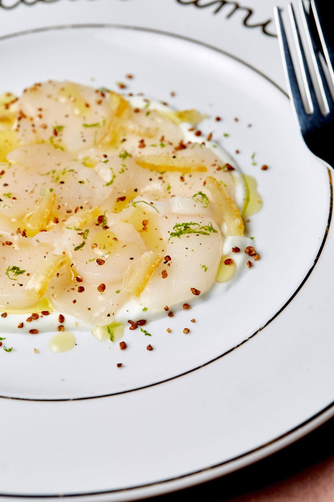 Carpaccio de Saint Jacques au Yuzu Recettes de Cuisine de Marion Flipo